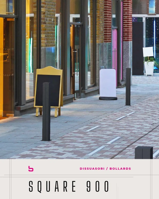 ✨ Square 900: the bollard that integrates perfectly everywhere! ✨🚧

With Square 900 from The Italian Lab, minimal design meets maximum functionality! 🔲🔒

🔹 Durable and strong materials designed for every urban environment. 
A product designed to last, without ever sacrificing style! 💪🌟

🏙️ Square 900 is the ideal bollard for any space: from city streets to parks, providing safety without compromising aesthetics. 💚🔐

Minimalism and efficiency in a single element! ✨
.
.
.
#DissuasoriSquare900 #TheItalianLab #DesignMinimal #SafetyEdElegance 
#ArredoUrban #ResistantMaterials #InnovationSimple